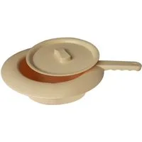 Sundo Homecare GmbH Urinal Sundo Steckbecken aus Kunststoff mit Griff und Deckel, PP
