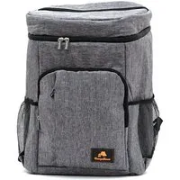 CampFeuer Freizeitrucksack 20 Liter Kühlrucksack, grau, leicht und wasserdicht (1-tlg)