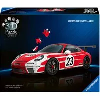 Ravensburger 3D-Puzzle Iconics: Porsche 911 "Salzburg Edition", 108 Puzzleteile, Made in Europe