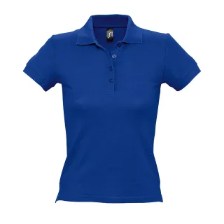 SOLS - PEOPLE Kurzärmeliges Polo-Shirt - Damen (Königsblau)