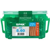 SPAX Terrassenschraube Spax Terrassenschrauben 5.0 x 60 mm TX 25