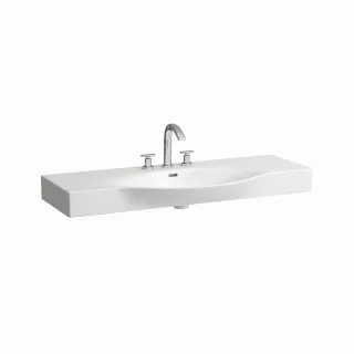 LAUFEN Waschtisch, Palace, 1200x510, 1 Hahnloch mittig, mit Überlauf, weiß, 81170.4, 8117040001471 H8117040001471