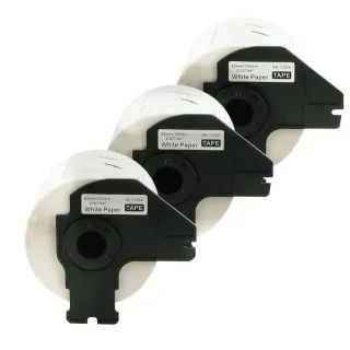 Bubprint 3x Rollen Etiketten kompatibel für Brother DK-11202 #1202 62mm x 100mm