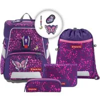 Step by Step Schulranzen Step by Step 213554 SPACE SHINE Schulranzen-Set "Butterfly Night Ina"