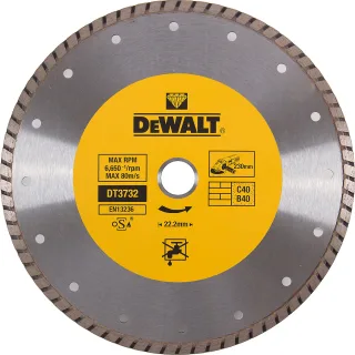 DEWALT Eco1 Turbo Diamanttrennscheibe - DT3732-QZ