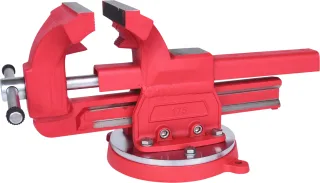 KS Tools Parallel-Schraubstock mit Drehteller - 914.0040
