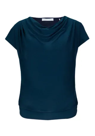 Bianca - Wasserfallshirt - Wiebke blau - Gr. - 38