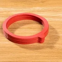 Haushalt International Einkochring Ersatzringe für Einkochgläser im 10er Set