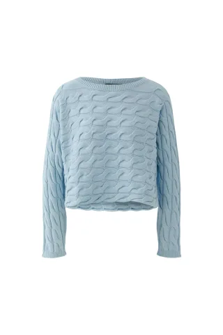 Oui - SIRAH Pullover celestial blue - Gr. - 42