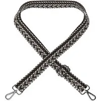 EAZY CASE Schulterriemen Ersatz Taschenriemen Boho Style Cross Bag Handytaschenband Smartphonekette Schultertasche Anthrazit