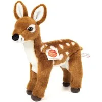 Teddy Hermann® Kuscheltier Rehkitz stehend braun, 23 cm, zum Teil aus recyceltem Material