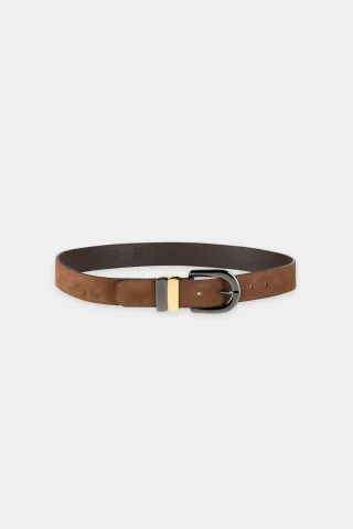 Luisa Cerano - Gürtel Weiblich caramel - Gr. - 38