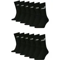 PUMA Sportsocken PUMA Unisex Crew Tennissocken Sportsocken für Damen Herren 12 Paar (12-Paar)