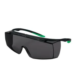 uvex Schweißerschutzbrille super f OTG 5 schwarz, grün grau/schwarz/grün - 9169545