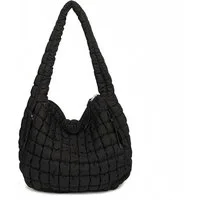 LuxusKollektion Shopper Große Puffer Schultertasche für Damen mit Reißverschluss, vielseitig