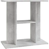 vidaXL Aquariumunterschrank Aquariumständer Betongrau 60 x 30 x 60 cm Holzwerkstoff