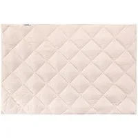 Hauck Baby-Reisebett Bed Me - Beige, Spannbetttuch Topper für Reisebett-Matratzen 80 x 50 cm