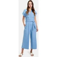Betty&Co Overall Damen mit aufgesetzten Taschen (1-tlg) Nahtführung