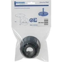 Delschen Sonnenschirm Überwurfmutter mit Adapterset, für Schirmstöcke Ø 26-55 mm, 5-teilig (1 Set)