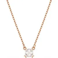 Swarovski Kette mit Anhänger Stilla Square Attract, mit Swarovski® Zirkonia (synth)