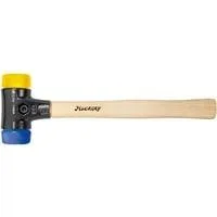 Schonhammer Safety weich / mittelhart schwarz/holz, Ø 30mm