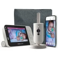 Philips AVENT Video-Babyphone Connected SCD953/26, mit Full-HD-Kamera, Reichweite von 400 Metern und Gegensprechfunktion