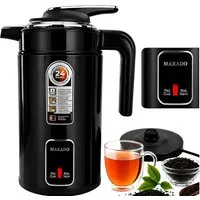 VERK GROUP Wasserkocher Kabelloser Wasserkocher mit integrierter Thermoskanne, 1,7 l, 1500 W, 1,7l, 1500 W, automatische Abschaltung