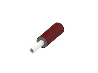 Tece logo Verbundrohr PE-RT/Al 20x2,25 vorgedämmt RS 9, rot, Rolle 75m, 8702020 8702020