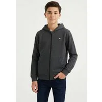 Name It Kapuzensweatjacke NKMVIMO LS SWEAT CARD BRU NOOS