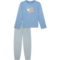 Schiesser Pyjama Comfort Cotton (Set, 2 tlg) Schlafanzug - Baumwolle - Atmungsaktiv