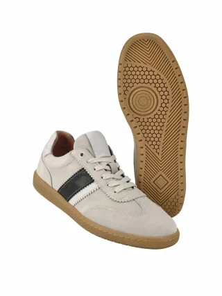 Mey & Edlich Herren Hallenmeister Beige Rindleder