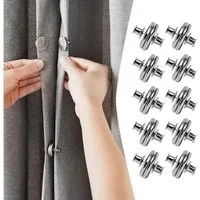 FELIXLEO Raffhalter Set Magnetische Gardinenschnallen für Zuhause, Schlafzimmer, (20-tlg)