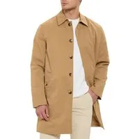 RedBridge Kurzmantel mit Hemdkragen und Knopfleiste Casual Look Gerade Passform, seitliche Eingrifftaschen, minimalistisches Design