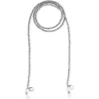 Trachtenland Brillenband Brillenkette Maskenkette mit Glaskristallperlen -
