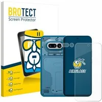 BROTECT Displayschutzglas Folie für Nothing Phone (4a) (Display+Kamera), Schutzfolie Glas Panzer Display Schutz klar