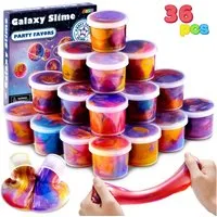 JOYIN Knete JOYIN 36er Galaxy Slime Ball Party Favors – nicht klebrig, für Kinder