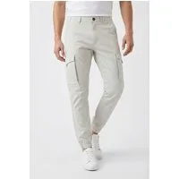 Jack & Jones Cargohose JPSTPAUL JJFLAKE CARGO NOOS Baumwollmischung, regular fit