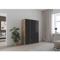 rauch Drehtürenschrank Kleiderschrank Schrank Garderobe Wäscheschrank NABILA viel Stauraum (in 3 verschiedenen Ausstattungen BASIC/CLASSIC/PREMIUM) in 2 Breiten mit Push-to-Open Funktion TOPSELLER MADE IN GERMANY