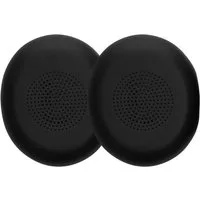 kwmobile 2x Ohr Polster für Jabra Evolve 2 65 / Evolve 65 SE Ohrpolster (Ohrpolster Kopfhörer - Kunstleder Polster für Over Ear Headphones)