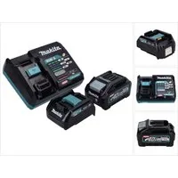 Makita Power Source Kit 40 V max. mit 1x BL 4040 Akku 4,0 Ah XGT + DC 40 RA Akkupacks