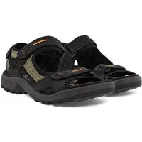 Ecco Yucatan Leder schwarz Damen Sandale