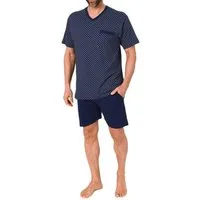 Normann Pyjama Normann Herren Schlafanzug kurzarm Shorty - auch in Übergrößen