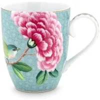 PiP Studio Tasse Henkelbecher Blushing Birds Blau (Groß)