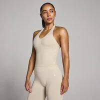 MP Damen Tempo Nahtlos Neckholder-Top - Wüstensand - L