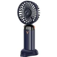 nsihing Handventilator Handventilator-Mini-Ventilator-Akku-Aufladbar-Klein-Hand-Held-USB-Fan, Portable Ventilatoren Kleiner Taschenventilator Leise Tragbarer