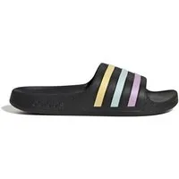 adidas Performance ADILETTE AQUA K CBLACK/ORGTIN/HALMIN Badeschuh