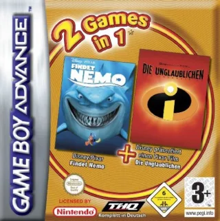2 Games in 1 - Disney Pixar Pack 2