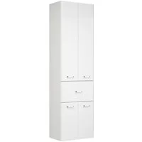 Saphir Hochschrank mit 3 Einlegeböden und Türdämpfer