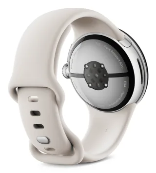 Google Pixel Watch 3 (LTE) 41mm Polished Silver mit Sportarmband Porcelain | ga05282-de |