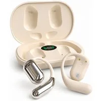 Toomoke Open-Ear-Kopfhörer Bluetooth 6.0, Bluetooth Kopfhörer kabellos, Open-Ear-Kopfhörer (Sportkopfhörer mit Ohrbügel, ANC, 4-Mikrofon-ENC, HiFi Stereo, 60 Std., IPX7, 14,2-mm-Treiber, Kabellose Sportkopfhörer mit Mikrofon für Sport, Büro und Allta